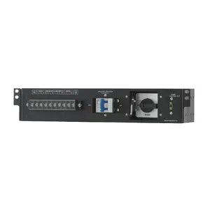 Коммутатор обхода No name HU10kVA-RACK для ИБП, монтаж в стойку, чёрный, 438×158×88 мм