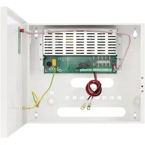 Buferēts daudzieejas barošanas bloks PULSAR HPSDCG2-12V4X1A-B 13,8V 4A ar 4×1A izvadiem un 7Ah akumulatora atbalstu