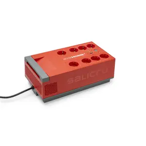 UPS SALICRU Salicru SPS 850 HOME+ Line-Interactive 0.65 kVA / 360 W, 8 Type F kontaktligzdas, sarkans