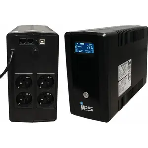 UPS IPS TM-LI-officePRO UPS TM-LI-OFFICEPRO-1200-F4, lineārā interaktīvā 1200 VA