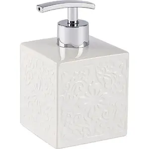 Дозатор для мыла Wenko Cordoba White 500 мл — настенный или настольный для жидкого мыла