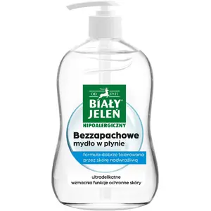 Šķidrās ziepes Pollena hipoalerģiskas bez smaržas 500 ml (POL BIAŁY JELEŃ)