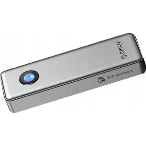External M.2 NVMe SSD Enclosure ORICO USB-C 3.2 20Gbps Silver