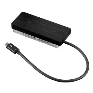 Portable NVMe SSD enclosure StarTech OWC Envoy Express, 4 TB, M.2, Thunderbolt 4 / USB-C, Black