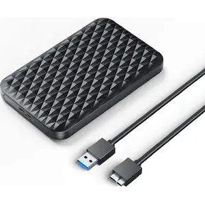 Korpuss 2,5" HDD/SSD ORICO, USB Micro-B 5Gbps, melns