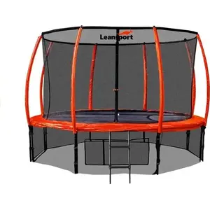 Батут LEAN Sport 10655 с внутренней защитной сеткой, 8 футов (244 см) мат