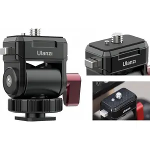 Ulanzi 3D 360° Professional Monitor Head with 1/4" Thread, Ulanzi Quick CO01 (SB9305)