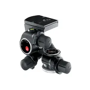Statīva galva Manfrotto 410 Junior Geared Head melna alumīnija, svars 1,22 kg