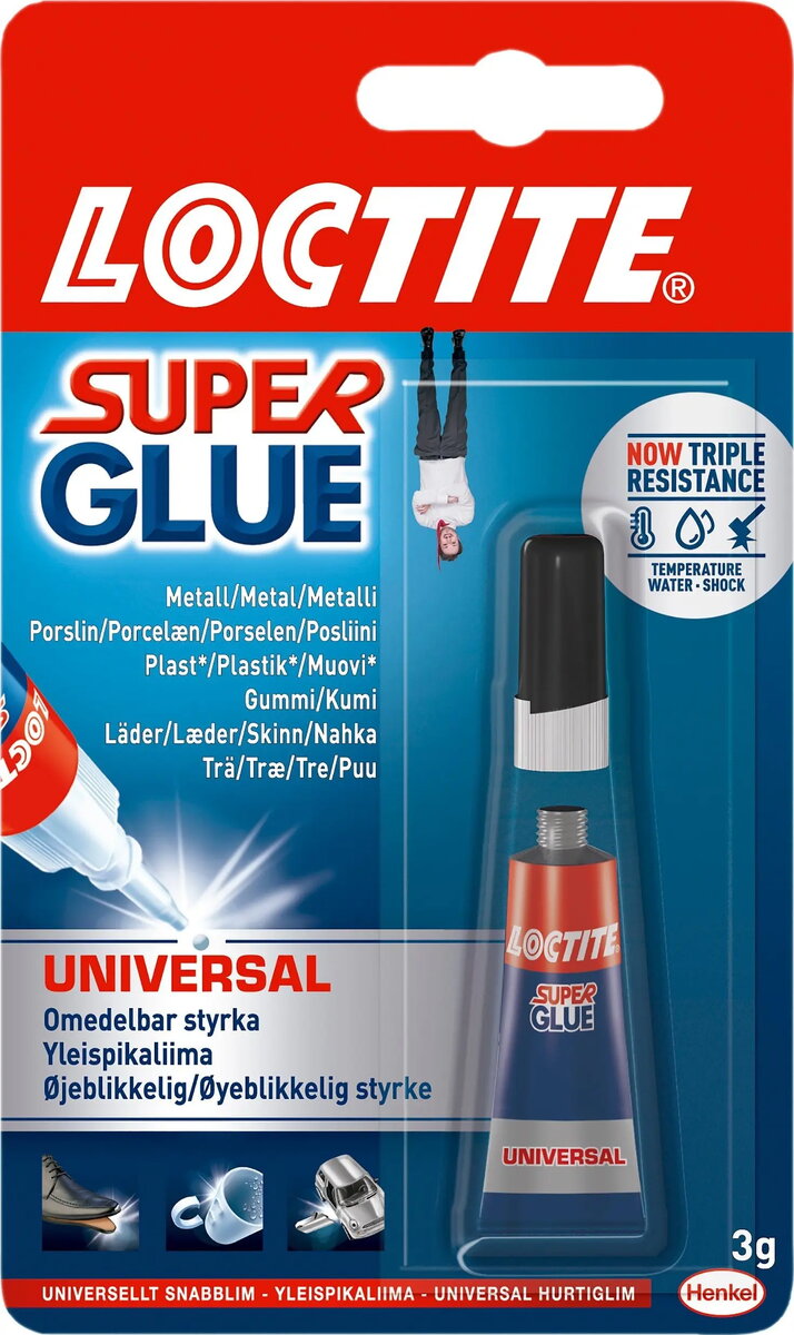 Henkel Loctite Super Glue Zweitkleber 3