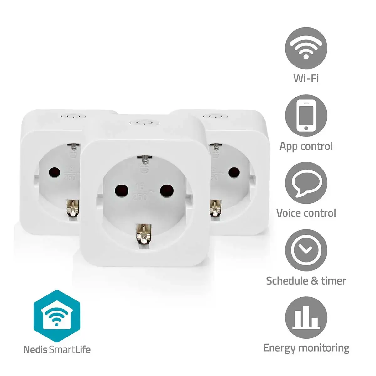 Nedis WIFIP121FWT3 smart plug WIFIP121FWT3 Photo 7