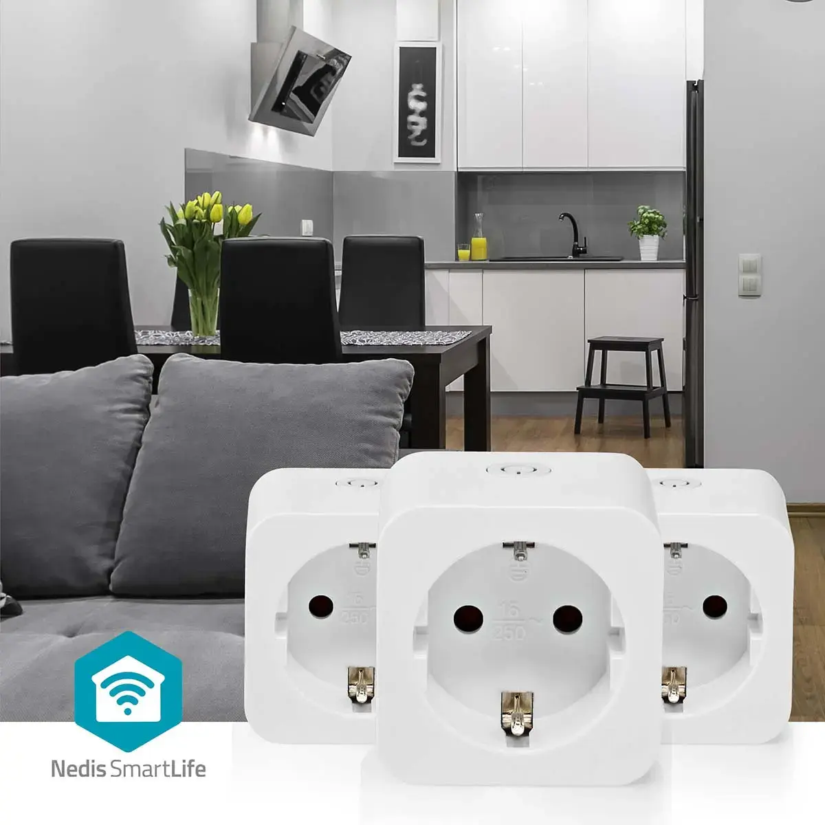 Nedis WIFIP121FWT3 smart plug WIFIP121FWT3 Photo 9