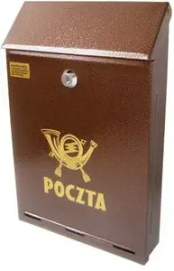 Pasta kastīte (varš-antīks) No name SKL A4 366 — sienas pastkaste A4 formāta, vara antīkā apdare