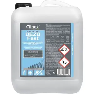 Tīrīšanas un dezinfekcijas koncentrāts Clinex DezoFast, Clinex, 5 l