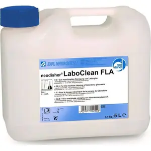 Laboratorijas stikla mazgāšanas līdzeklis Neodisher LaboClean FLA, ļoti sārmaina tīrīšanas koncentrāta formula, 5 l