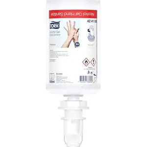 Hand Sanitizing Gel Tork 1 L, hygienic and surgical hand disinfection (MPN 424108)
