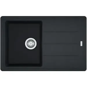 Кухонная мойка Franke Basis 611-78 Fragranit+ onyx, одинарная чаша 114.0205.037