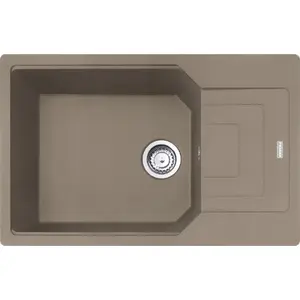 Franke kitchen sink Fragranit+ Urban UBG 611-78 XL Cappuccino — 1-bowl built-in sink