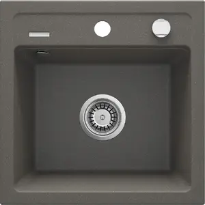 Kitchen sink deante Zorba single-bowl without drainer ZQZ T103