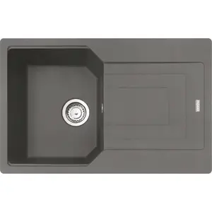 Franke Fragranit+ Urban UBG 611-78 built-in 1-bowl sink, granite, stone gray