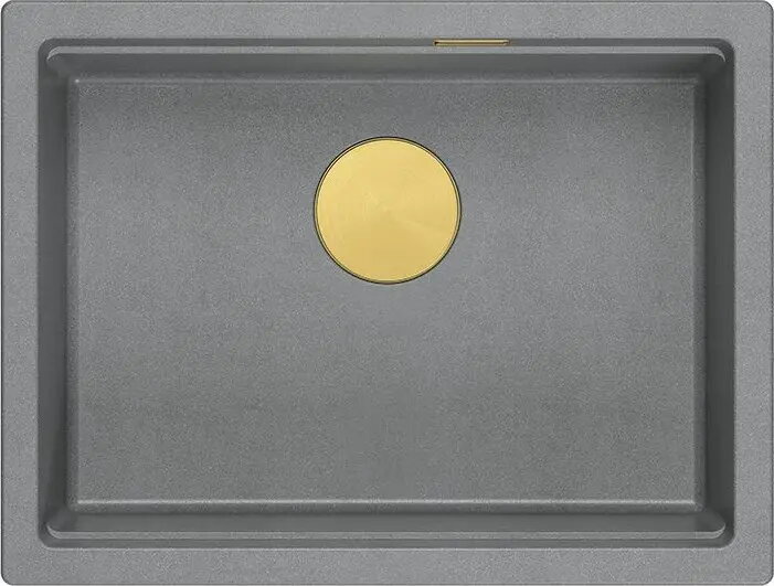 GraniteQ LOGAN 100 granīta izlietne silver