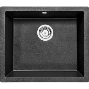 Undermount sink Deante Corda ZQA G10C, single bowl, 460×550 mm