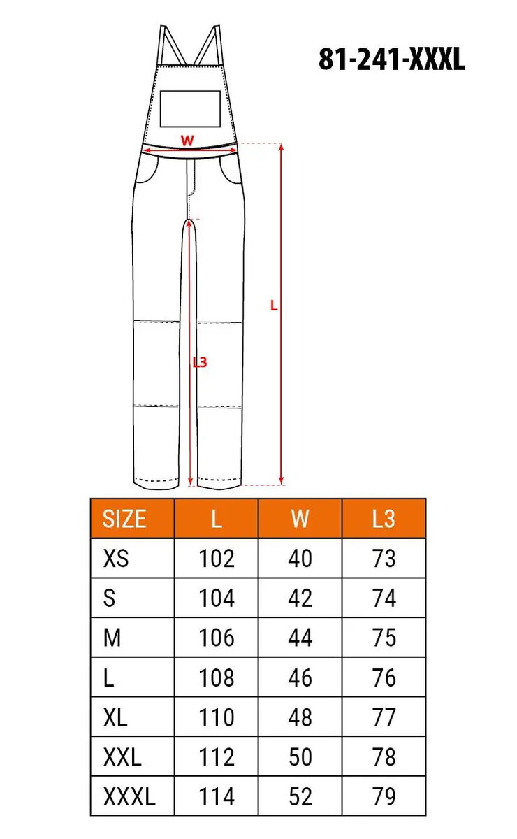 Darba apģērbs NEO tools 81-241-XXXL, izmērs