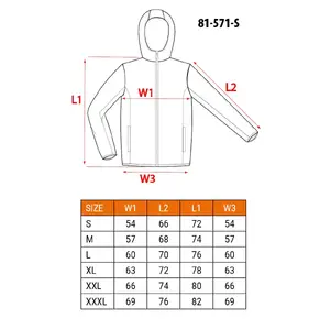 Jacket NEO tools 81-571-S — work jacket, size S, polyester