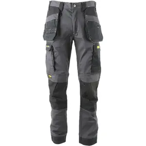 Рабочие брюки DeWalt Fairhaven черные размер 38
