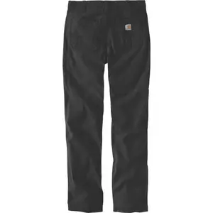 Darba bikses Carhartt Rigby Straight Fit Pant, melnas, taisna piegrieze, izturīga konstrukcija, izmērs S