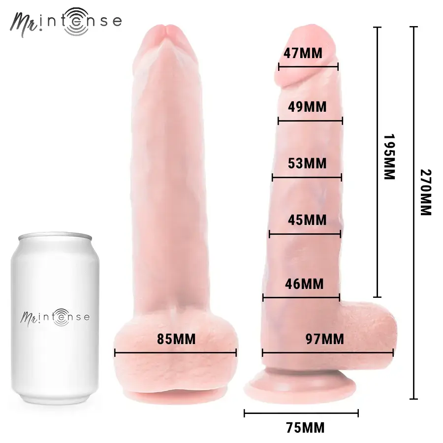 Фаллоимитатор MR. INTENSE DILDOS Neeson 27 см × Ø 5,6 см Photo 6