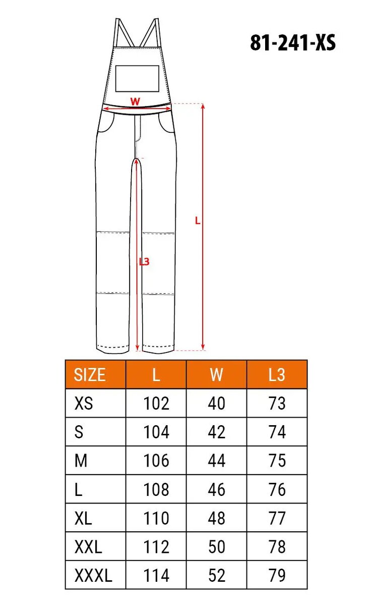 Darba apģērbs NEO tools 81-241-XS, izmērs
