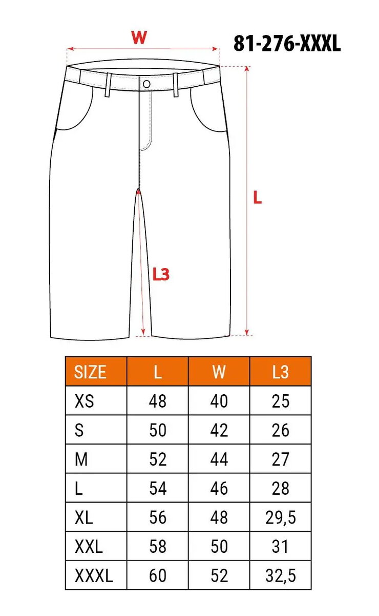 Aizsargšorti NEO tools 81-276-XXXL — darba