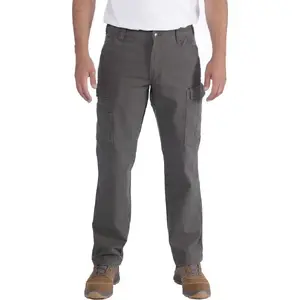 Carhartt Rigby cargo bikses — Shadow — vīriešu darba bikses ar kabatām, izturīgs dizains