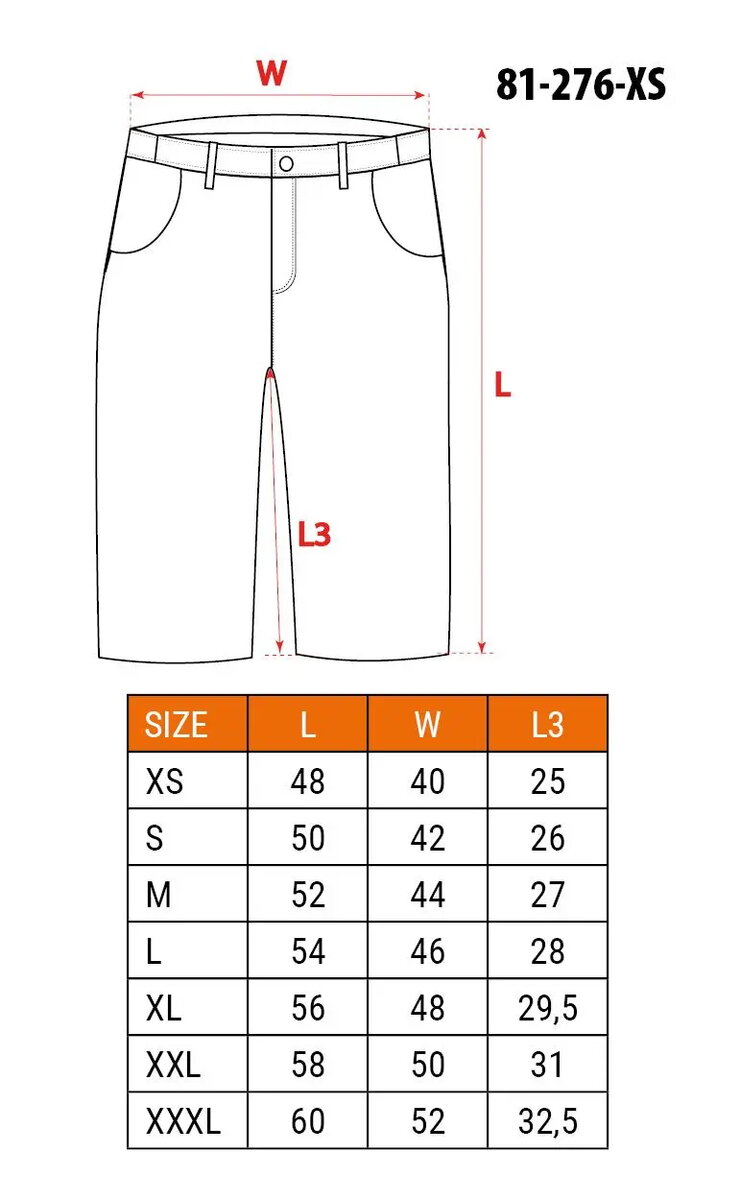 Aizsargšorti NEO tools 81-276-XS, izmērs XS