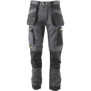 Рабочие брюки DeWalt Fairhaven черные размер 34 – DWC192-004-34