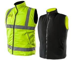 Reversible Reflective Work Vest NEO tools 81-520-XXL XXL high-visibility two-sided