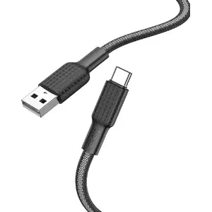 USB-A to USB-C Cable Partner Tele.com HOCOACC21 Black, data and charging cable