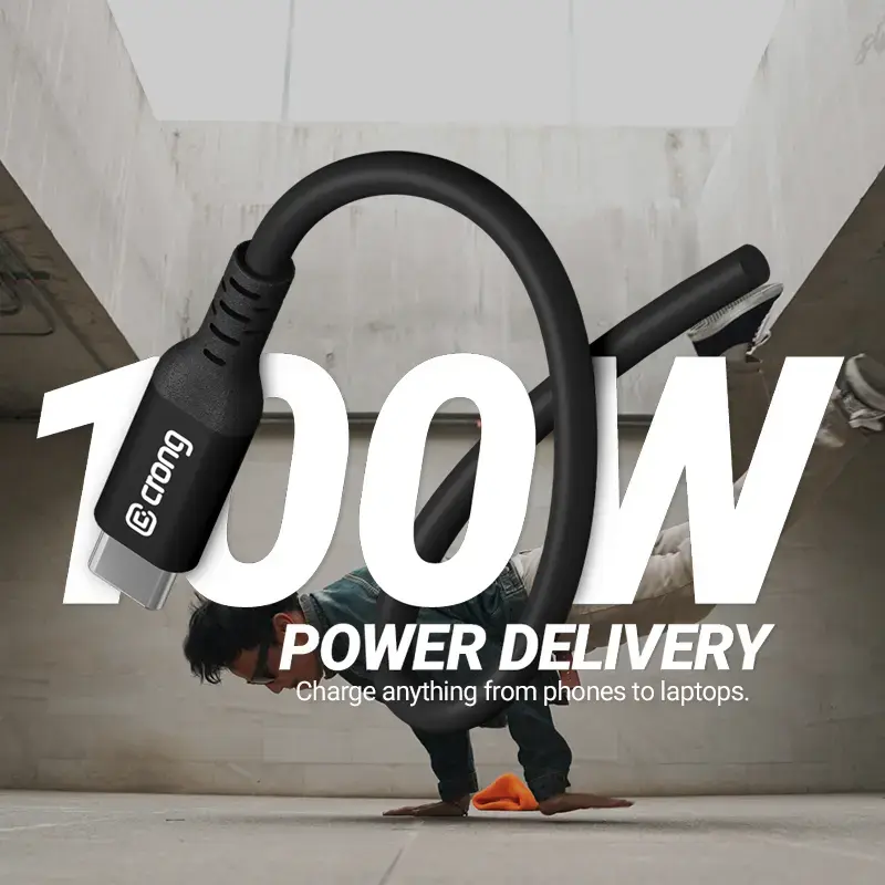 Crong Soft Link 100W USB-C — USB-C кабель 2 м Photo 5
