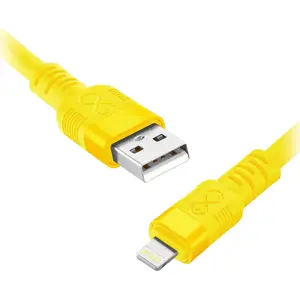 USB-A to Lightning Cable ORNO CABEXCWHPLIGH0.9NMIX — 0.9 m, yellow