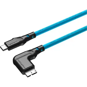 USB kabelis EDNET USB-C uz microUSB 2 m zils (MTC-231)