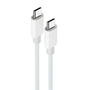 Кабель USB-C — USB-C TelForceOne OEM0101023, 2 м, белый