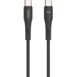 Кабель USB-C — USB-C T-Phox 1 м чёрный (TPRZ008326)