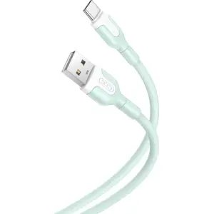 USB cable No name NB212 USB-A to USB-C 1.0 m 2.1A green