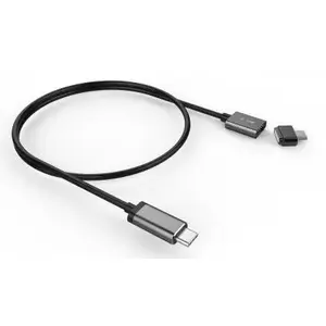 Кабель USB C — USB C LMP 17466, 3 м, серый