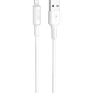 USB-A to microUSB cable HOCO 1 m, white