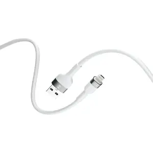 USB to Lightning Cable No name 1.0 m 2.4A — flexible white