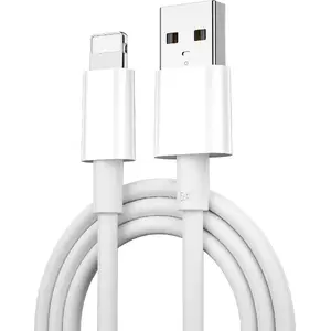 USB-A to Lightning cable 1.2 m White — No name (GSM176138)
