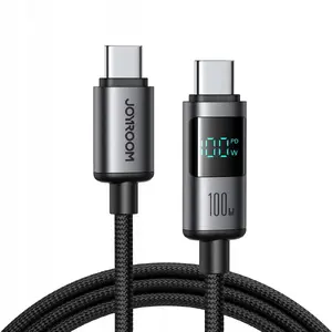 USB-C to USB-C cable Joyroom 1.2 m — reversible connector, black