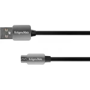 USB-A to USB cable kruger & matz KM0331 — 1.8 m, black