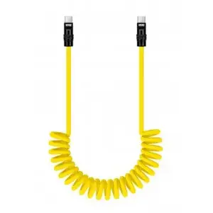 USB-C to USB-C Cable 1.5 m Yellow — No name NL4992